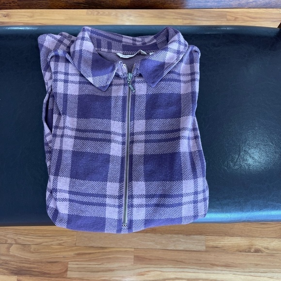 Soft Surroundings soft fleece half zip casual lounge errands work 1X - Picture 15 of 16